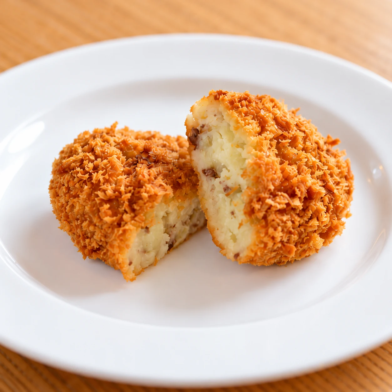 断面が見えるビーフポテトコロッケ