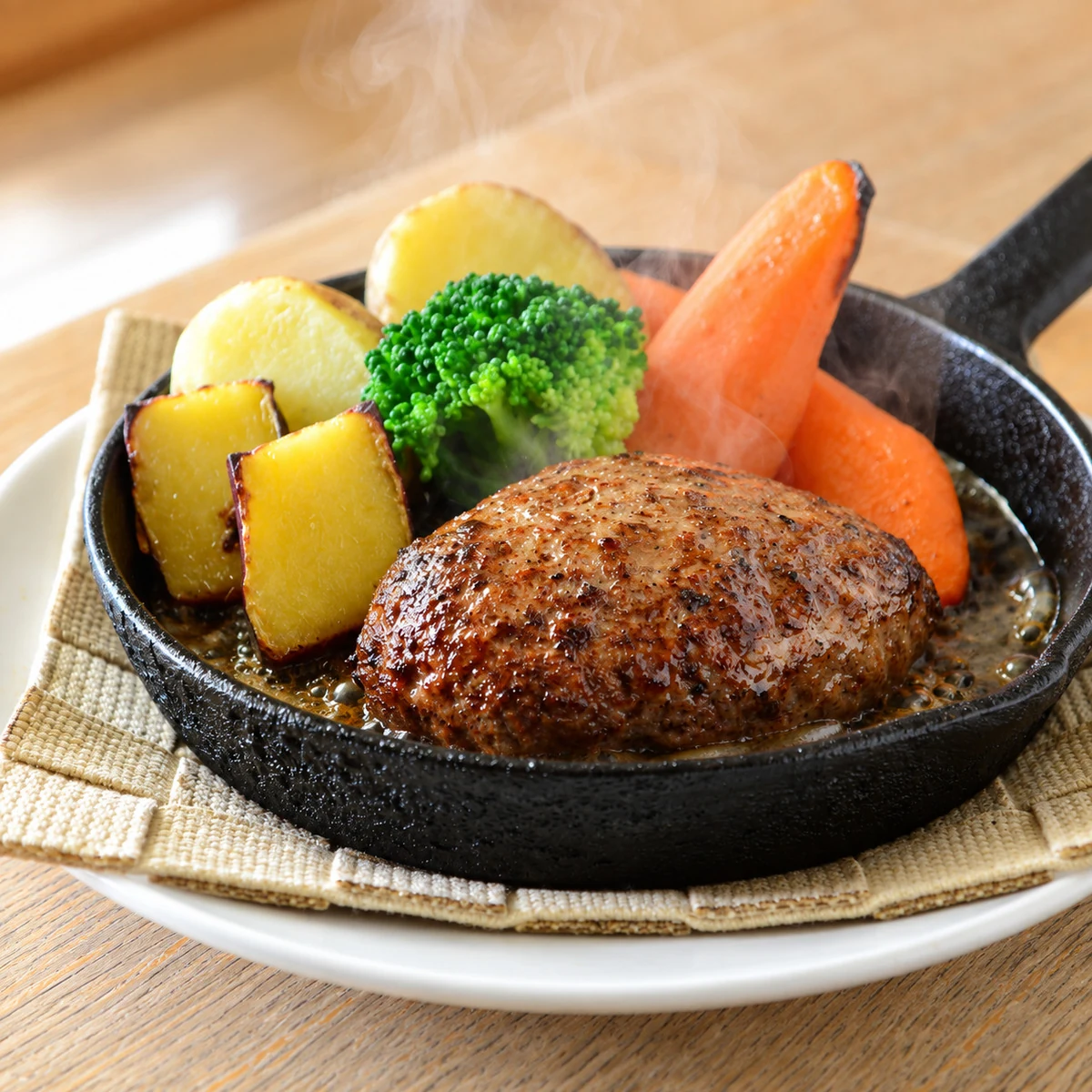 北海道牛肉100%ハンバーグ